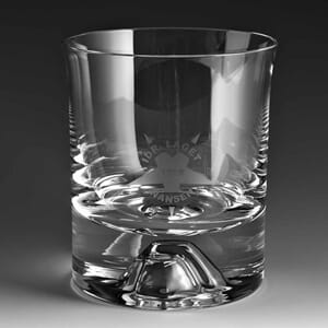 Glittertind whiskeyglass 10 cm med eget trykt motiv