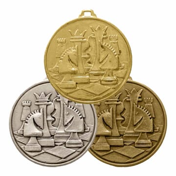 Sjakk medalje 40mm