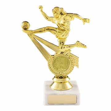 Wales dame statuett 14 cm